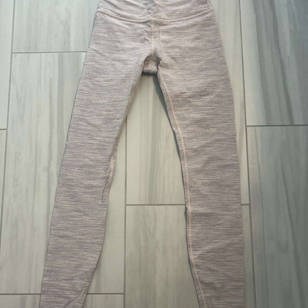 Lululemon Athletica Light Gray Leggings